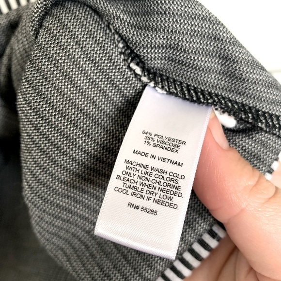 Express Black and white striped top - Picture 6 of 6